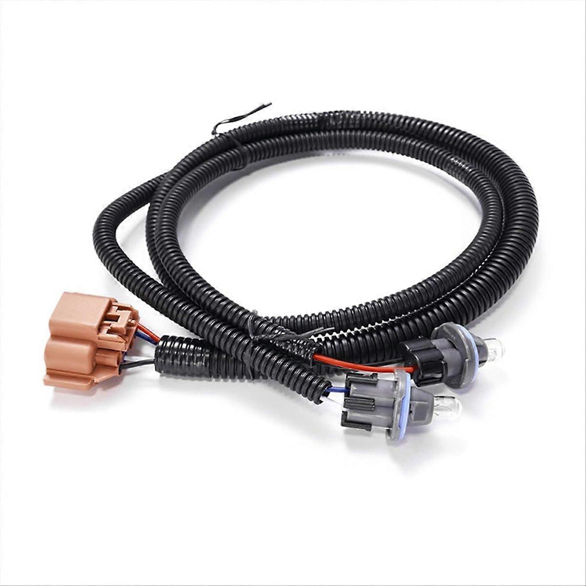 Kennzeichenbeleuchtung Mit Anschlusskabel Für Fahrzeuge, Wasserdichte Led-beleuchtung, Kfz-ersatzset, Universalstecker, 12 V, Paar Kennzeichenleuchten.