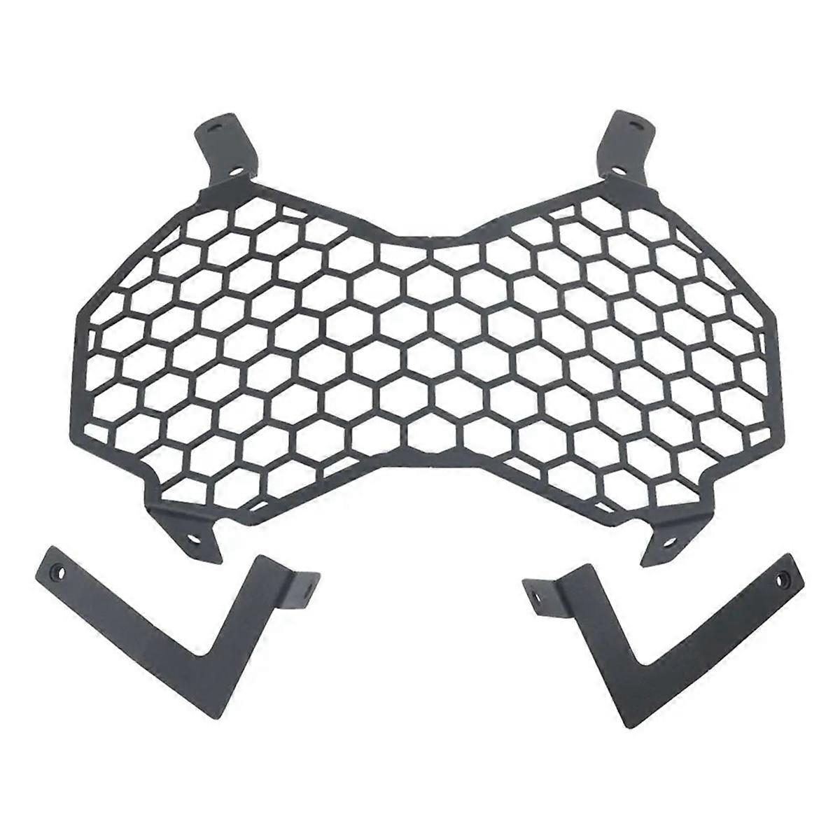 Scheinwerferschutzgitter, Stoßfeste Projektorabdeckung Für Loncin, Robuste Windschutzscheibenabdeckung, Offroad-motorradzubehör, Langlebiges Optisches Abschirmset.