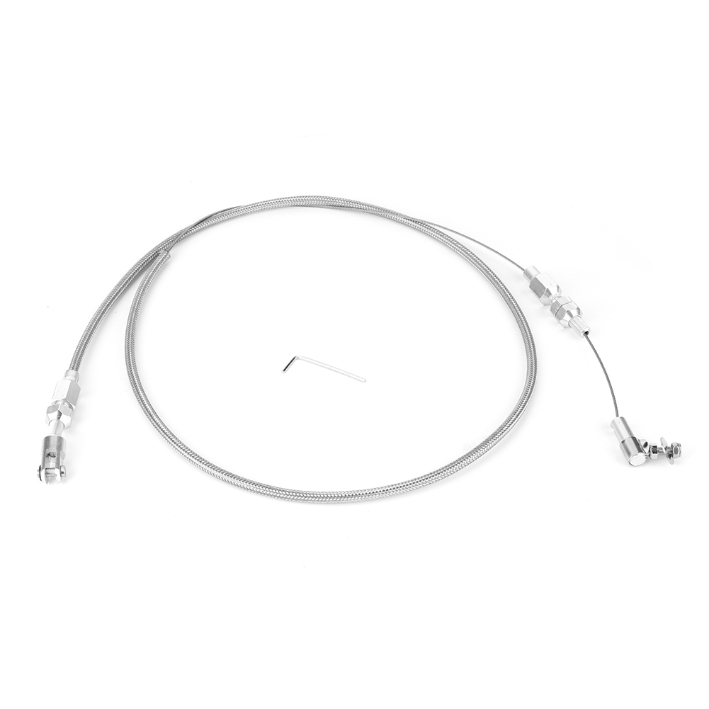 Universeller 36-zoll-gaszug Aus Geflochtenem Edelstahl Für Chevy Ford 350 302 Sbc
