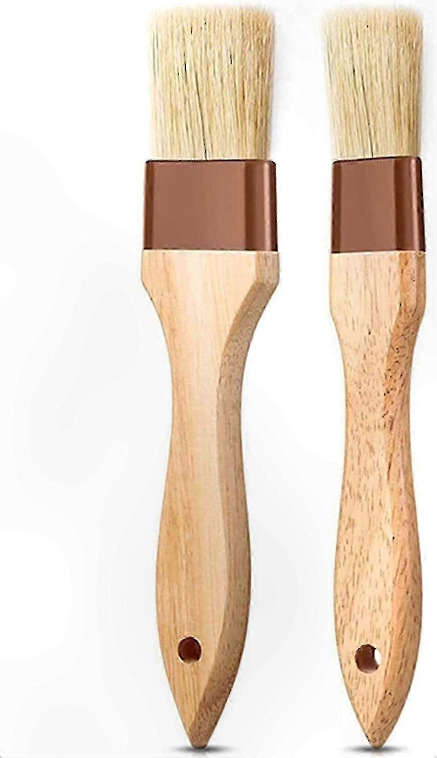 Naturholz-pinsel Mit Strapazierfähigen Borsten, Ideal Zum Kochen, Grillen Und Backen.