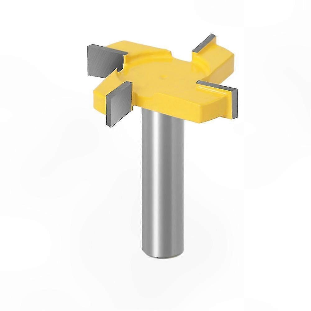 12-mm-holzfräser, T-förmiger Fräser Zum Hobeln Und Glätten Von Oberflächen, Ideal Für Bretter Und Holzbearbeitung.