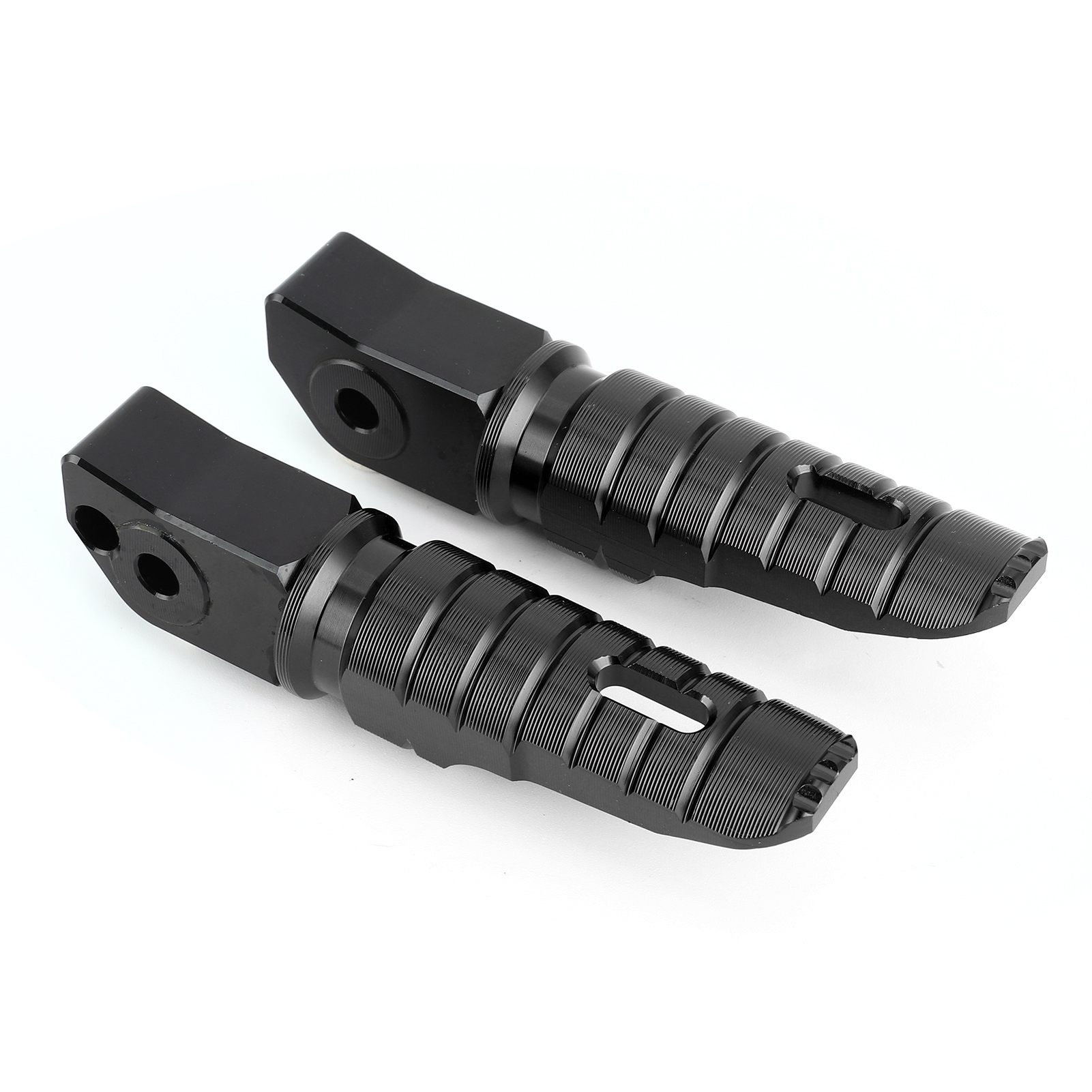 Verbreiterte Hintere Motorradfußrasten, Bedienelement Kompatibel Mit Honda Cb125r / Cb250r / Cb300r / Cbr250rr, Schwarz