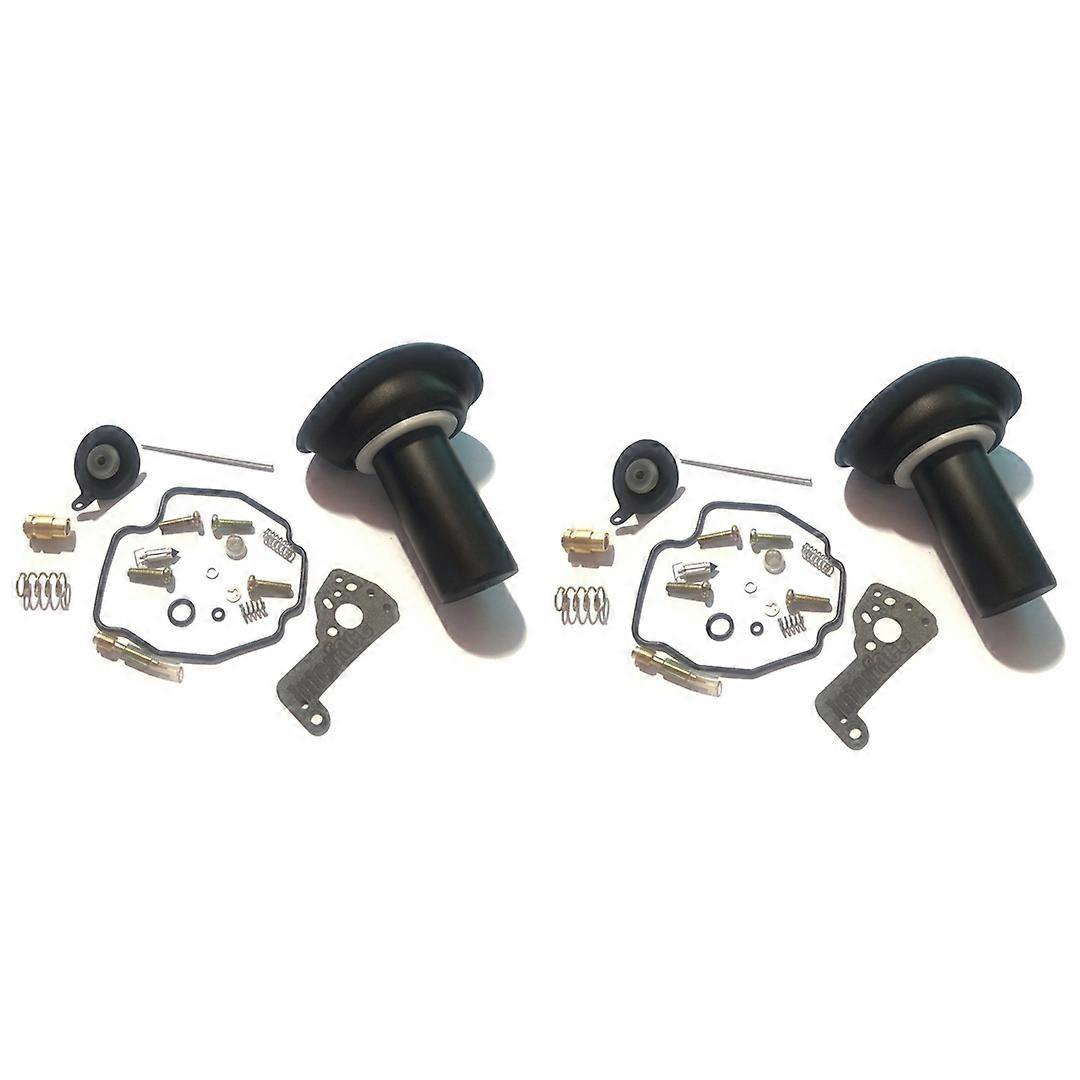 Motorradvergaser-reparatursatz (2 Sets) – Membran + Dichtungen, Motorersatzteile, Vergaserdichtungs- Und Membransatz