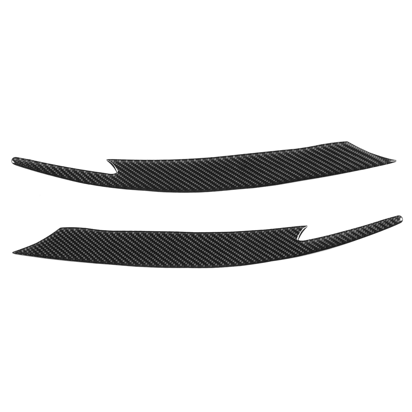 Paar Scheinwerferzierleisten Aus Kohlefaser, Scheinwerferblendenaufkleber, Kompatibel Mit Subaru Impreza Wrx Sti 2008-2011
