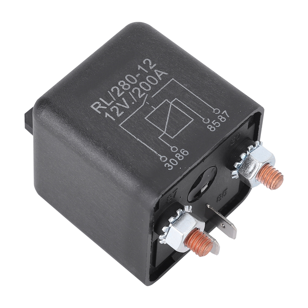 Wm686 12v 4-pin Startrelais Ein/aus-schalter Hochleistungsrelais Rl180 200a