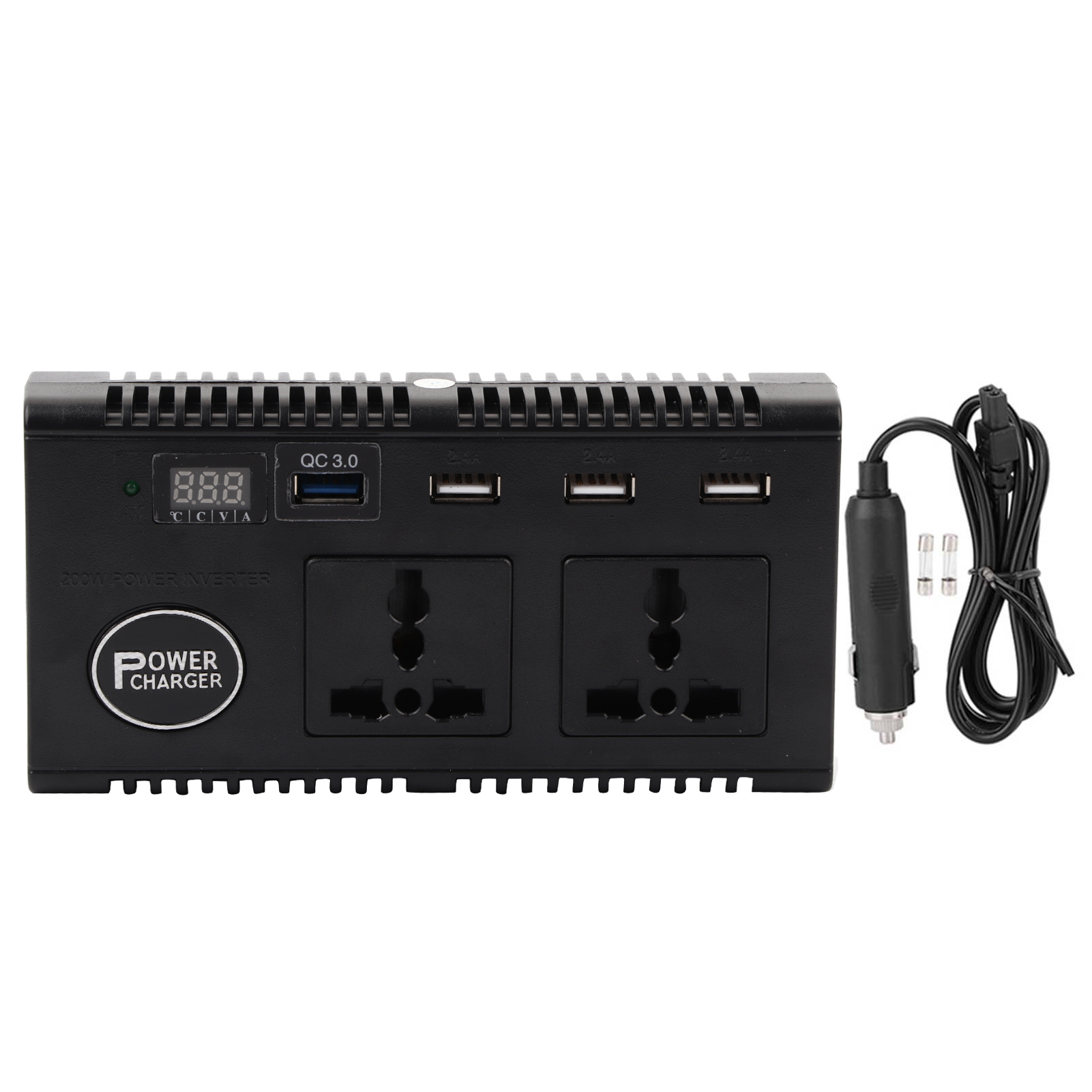 12v 24v Dc Auf 220v Ac 200w Wechselrichter Mit Ladegerät Und Sprachausgabe