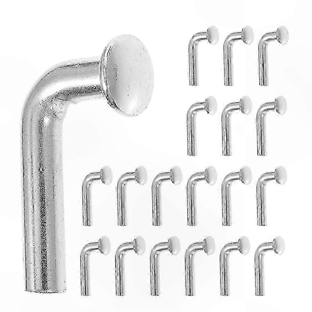 Packung Mit 50 J-bolzen-sicherheitsbolzen Für Palettenregale, 6 Mm, Verstärkte U-bolzen Für Industrielle Regalsysteme