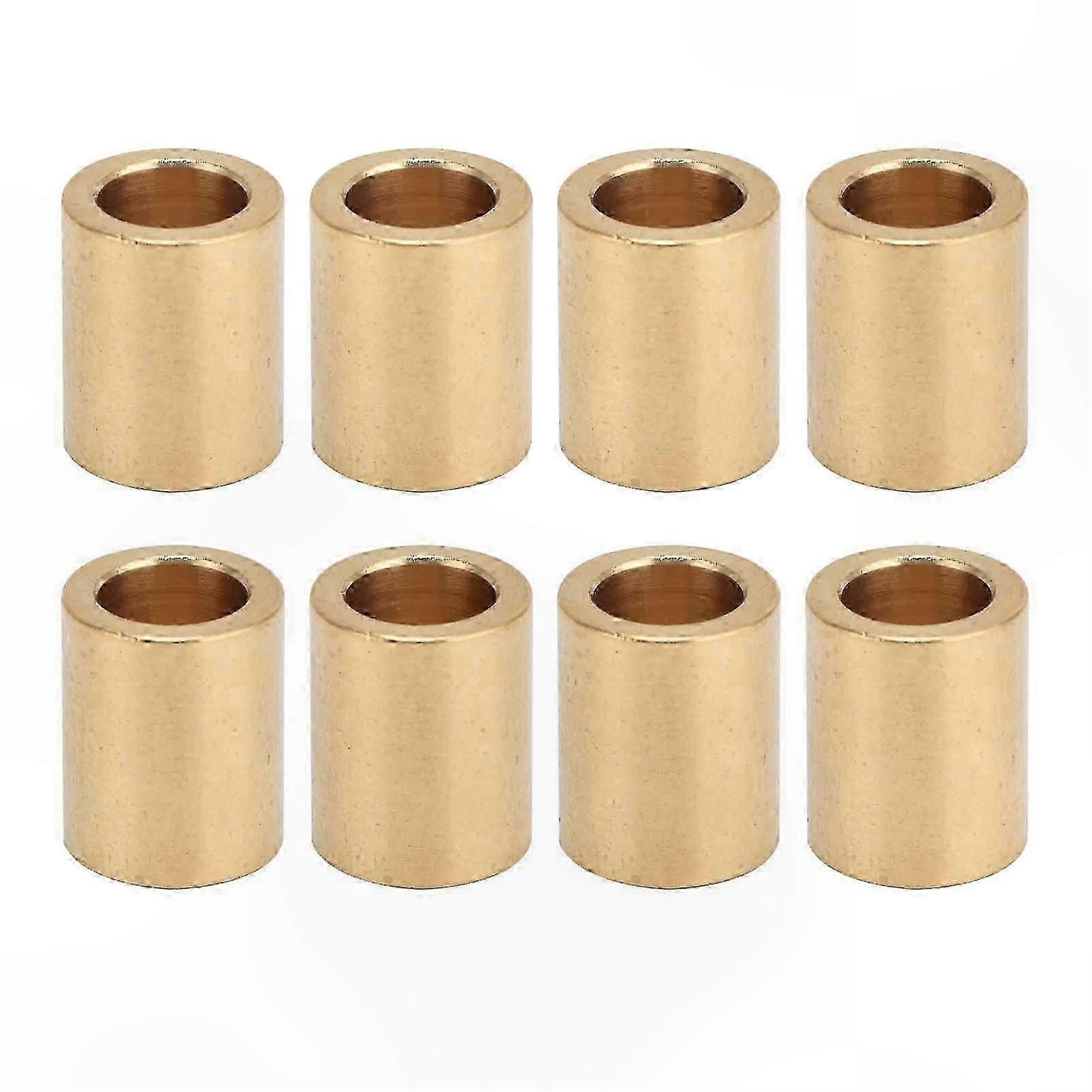 8 Selbstschmierende Buchsen, 8 Mm Bohrung X 12 Mm Außendurchmesser X 15 Mm Länge, Speziallagerhülse Für Gleitanwendungen