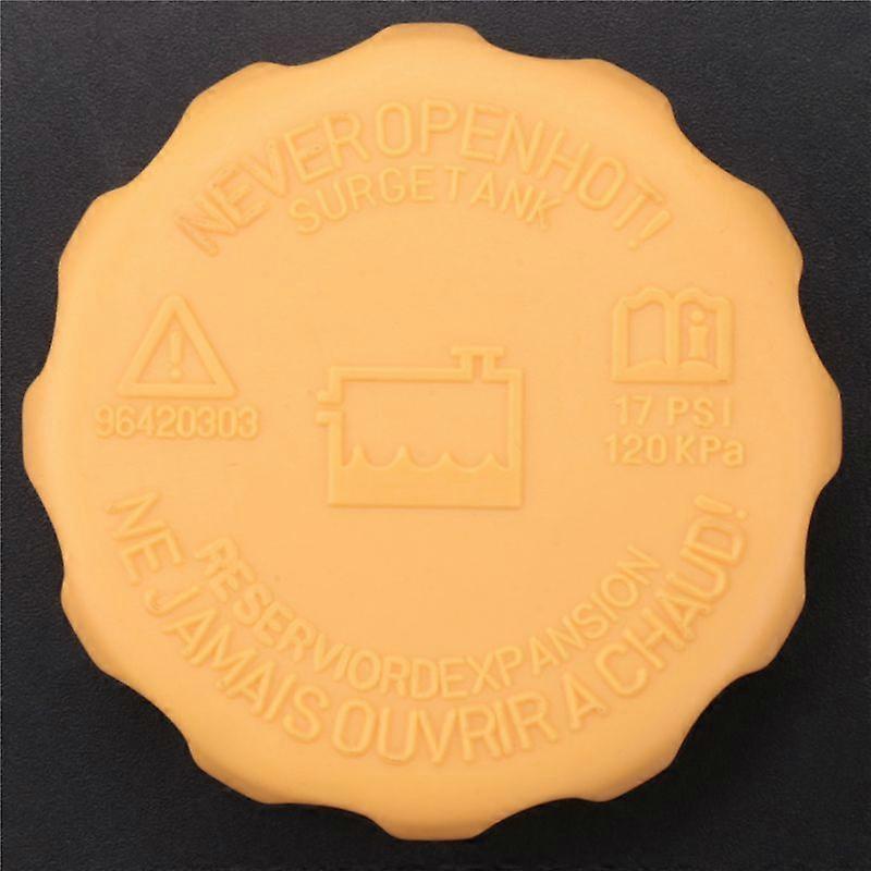 Ausgleichsbehälterdeckel Für Aveo G3 Kühler, Kühlmittelbehälter, Kompatibles Autoteil, Hochbelastbarer Einfülldeckel, Direkter Ersatz, Langlebiges Motorzubehör.