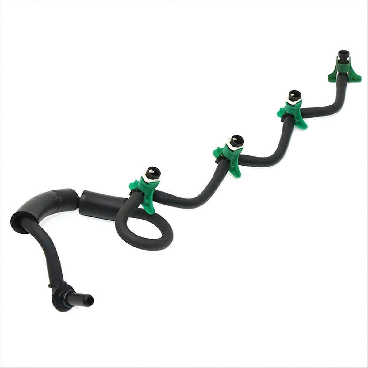 Flexibler Rücklaufschlauch Für Einspritzdüsen, Hochdruck-ersatzteil, Ölbeständig, Robust, Für Benzin-/dieselmotoren, Langlebiges Autoteil, Reparaturset
