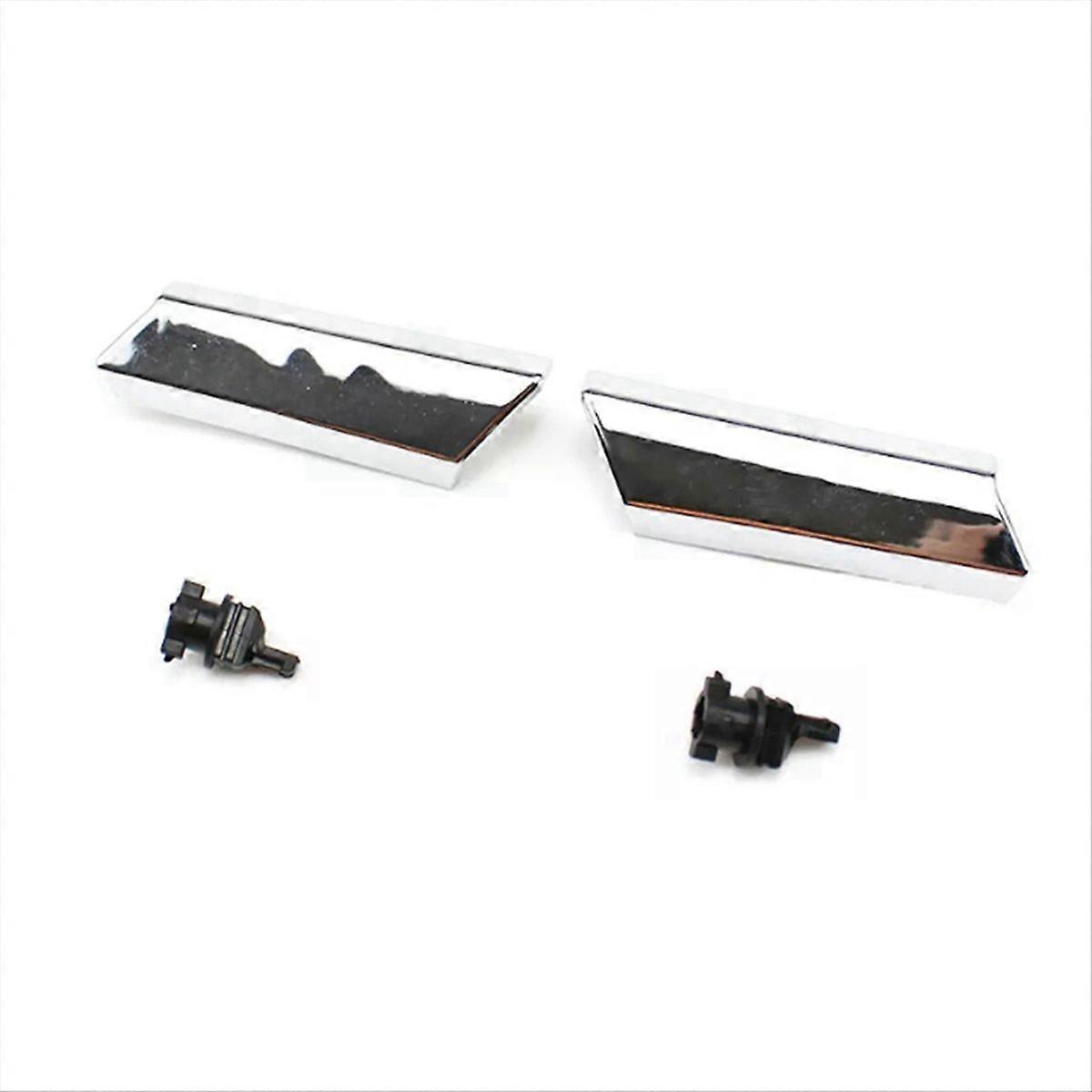 Scheinwerferwaschdüsenabdeckung Für Ls460 2007-2009, Abdeckung Für Optische Reinigungsdüse, Ersatzteilset, Paar, Kfz-außenteil, Schwarzer Kunststoff, Kompatibel Mit Lexus.