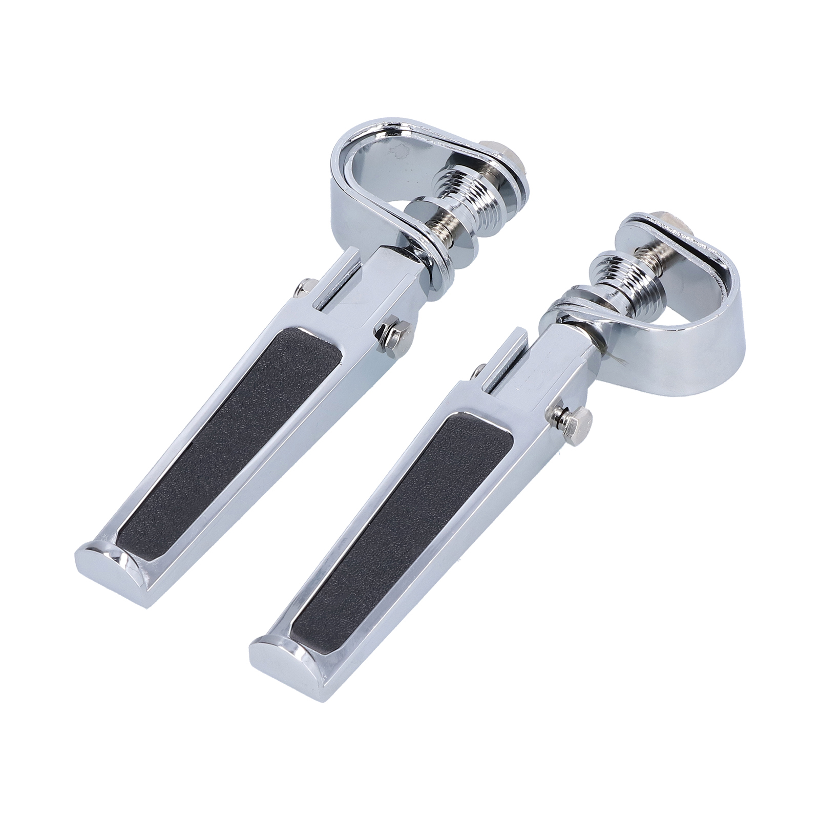 Galvanisierte Fußstützen Für 1-1-1/4" Motorstangen, Kompatibles Ersatzteil Fxdfse Flhtcse Flhrsei.
