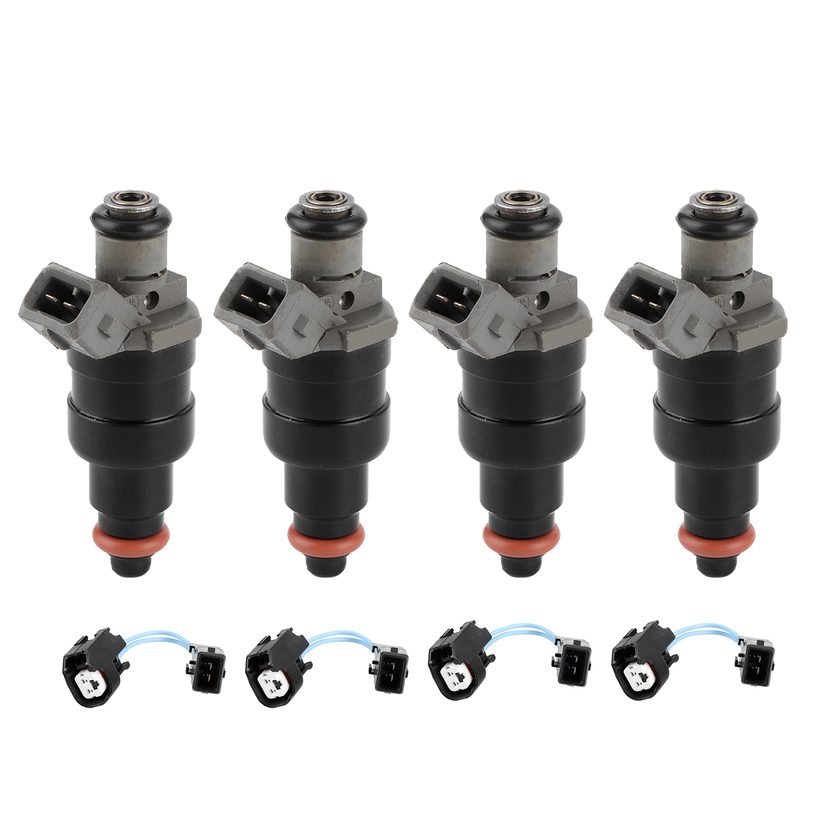 4 Einspritzdüsen 53030778 Kompatibel Mit Jeep Cherokee/wrangler 2.5l I4, Kfz-motorteile (4er-set)