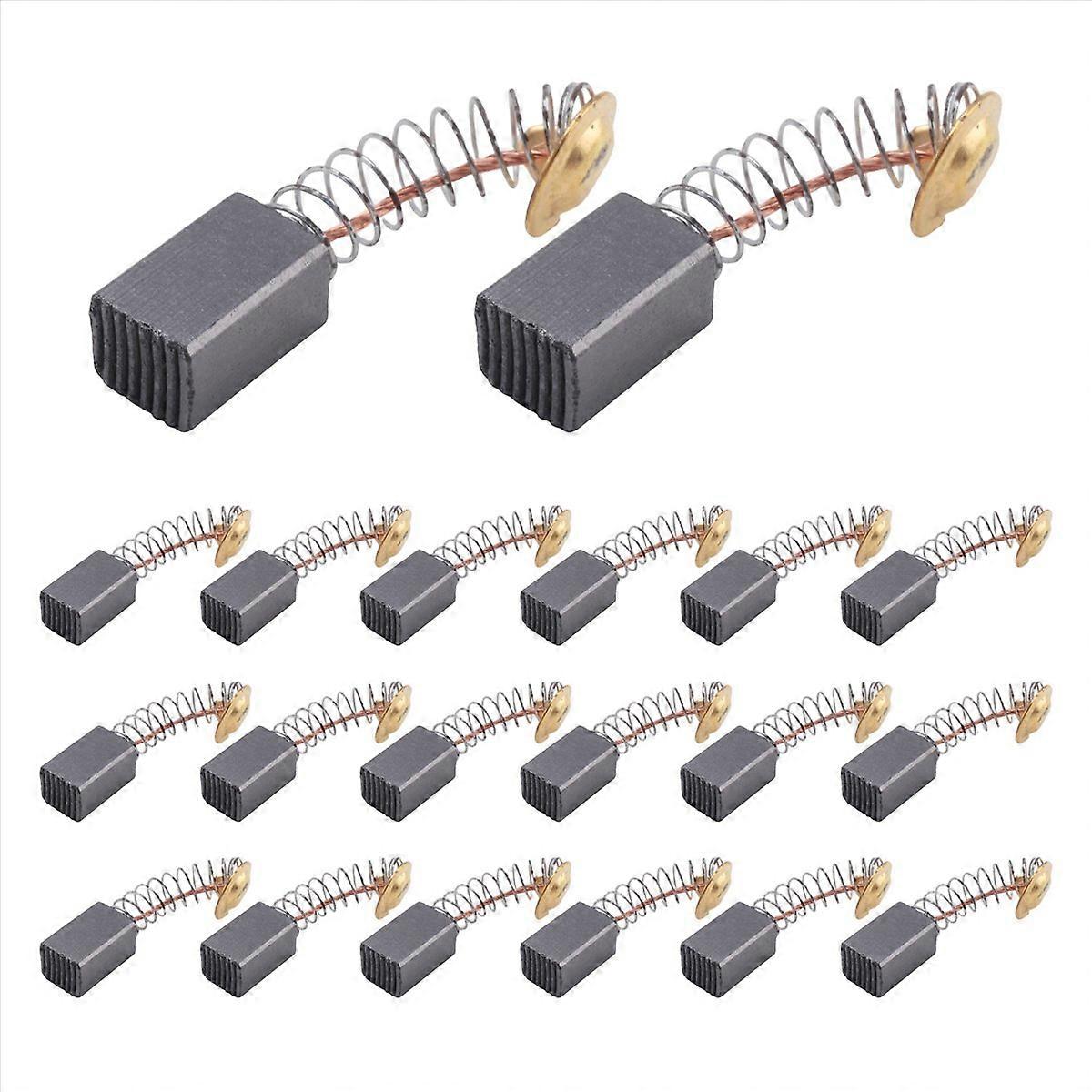 Satz Mit 10 Kohlebürsten 6,5 X 7,5 X 13 Mm, Artikelnummer 999021, Für Elektrowerkzeuge, Hochleistungskohle, Geeigneter Ersatz, Mehrere Paare, Präzise Abmessungen, Für Profis Und Heimwerker.