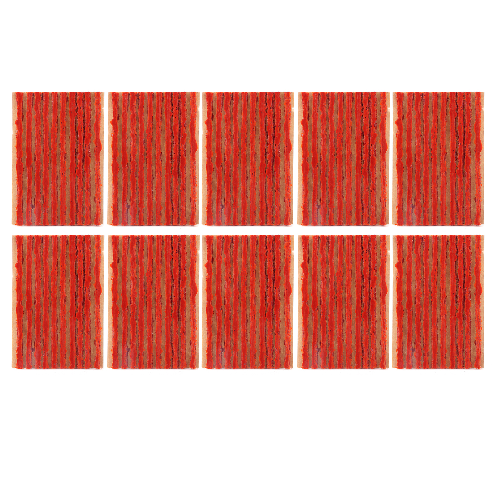 100 Schlauchlose Reifenreparaturstopfen, 100 X 3 Mm, Wasserdichter Gummistreifen Für Auto Und Motorrad, Braun
