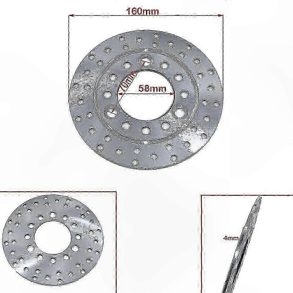 58-mm-bremsscheibe Für Gy6-roller, Motorräder, Quads, Mopeds Und Karts – 160–190-mm-ersatzsatz, Bremskomponenten
