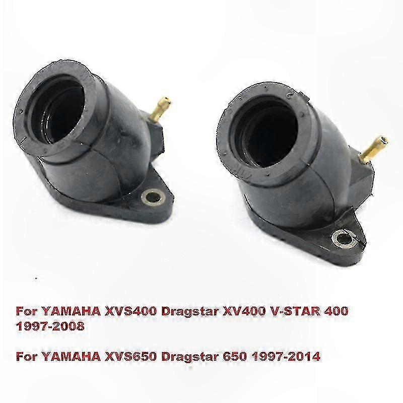 Ansaugkrümmeradapter Für Vergaser Xvs400 Xvs650 Drag Star V-star 400 650 - 2er-set