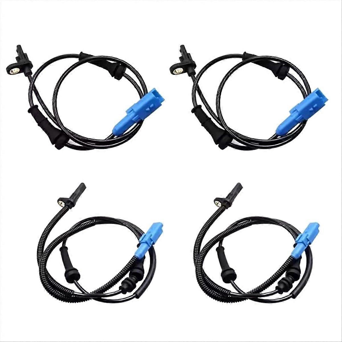 Abs-raddrehzahlsensoren Für Vorder- Und Hinterachse Für Peugeot 2008 I Und 301 – 4er-set