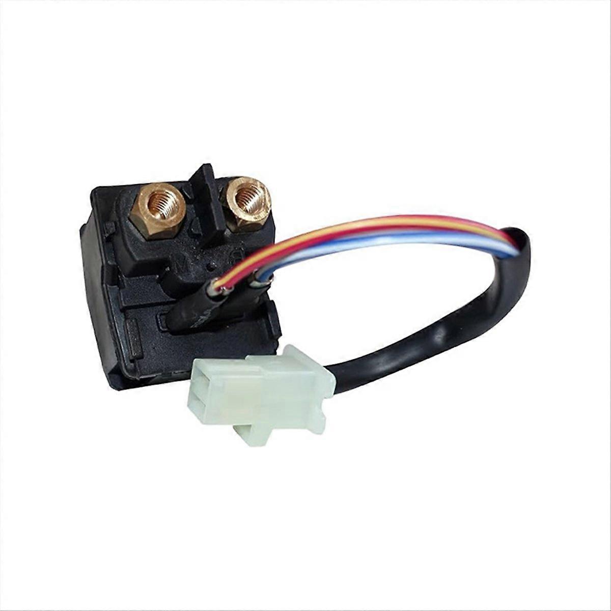 Elektromagnetisches Relais Für Suzuki Z400e, Z400s, Z400sm, Robuster 12v-schalter, Kompatibles Ersatzteil Für 400cc-motorräder, Zuverlässige Anlasseraktivierung, Direkter Ersatz, Oem-qualität.