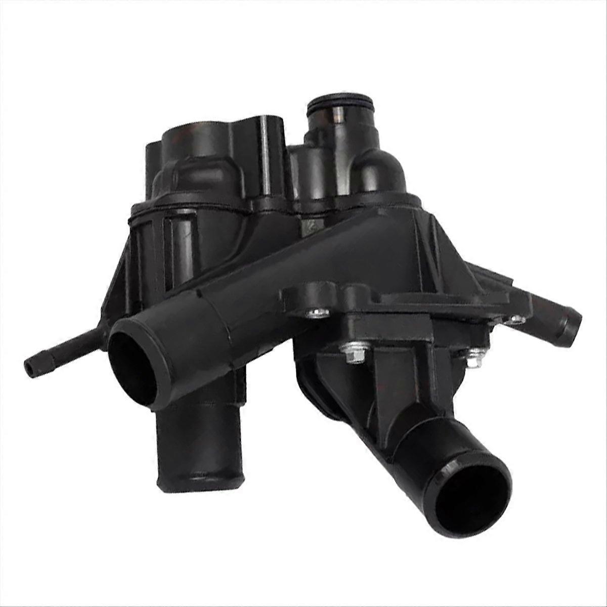 Thermostatgehäuse Für Wasserauslass Für Expedition 2016-2018, Motorersatzteil, Kühlmittelanschluss, Robustes Aluminium, Kompatibel Mit Dem Modell, Montagesatz Inklusive.