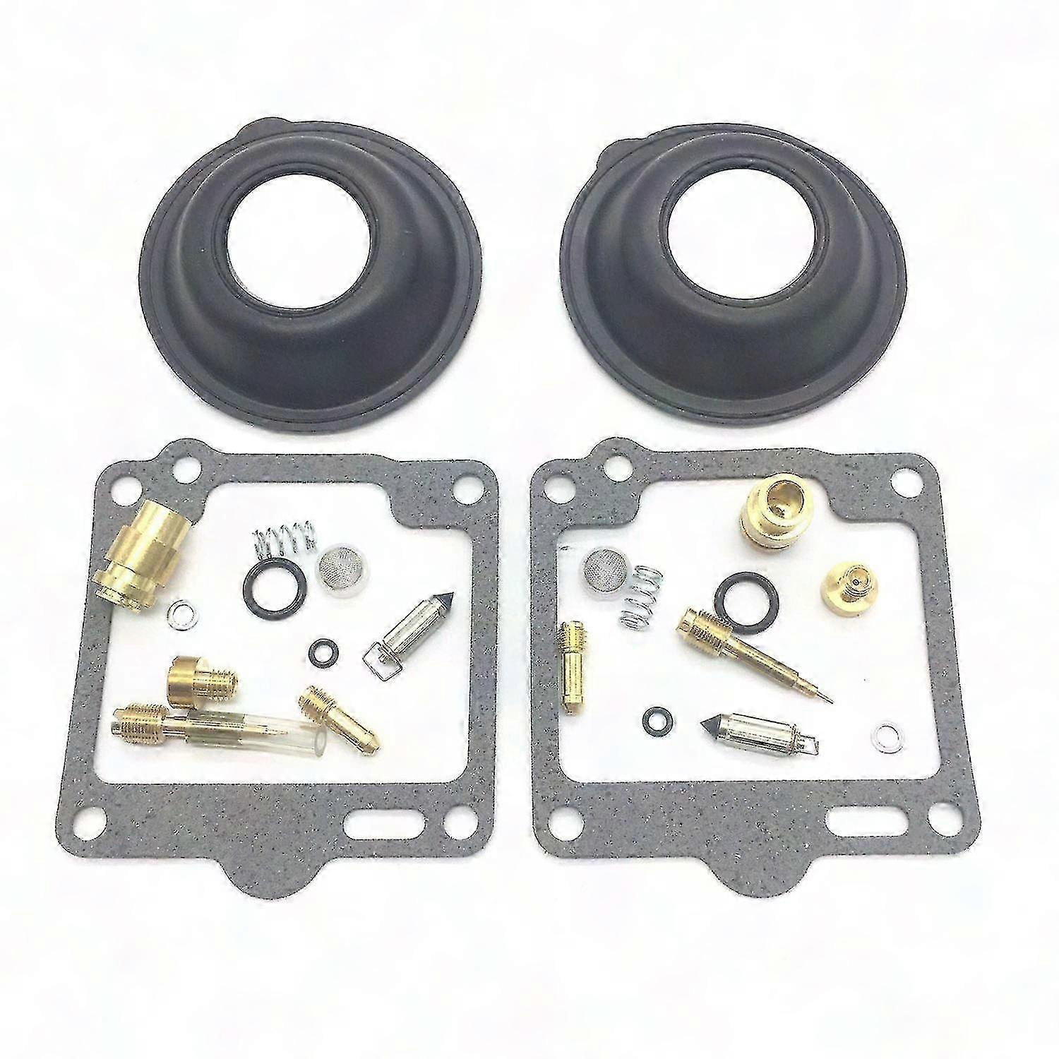 Satz Mit 2 Motorradvergasermembranen Für Yamaha Virago 1100 Xv1100 (1988-1999) Und Xv1100s, Gummikolbenmembranen, Kompatible Ersatzteile, Vergaser-reparatursatz, Geeignet Für Xv 1100 S Modelle.
