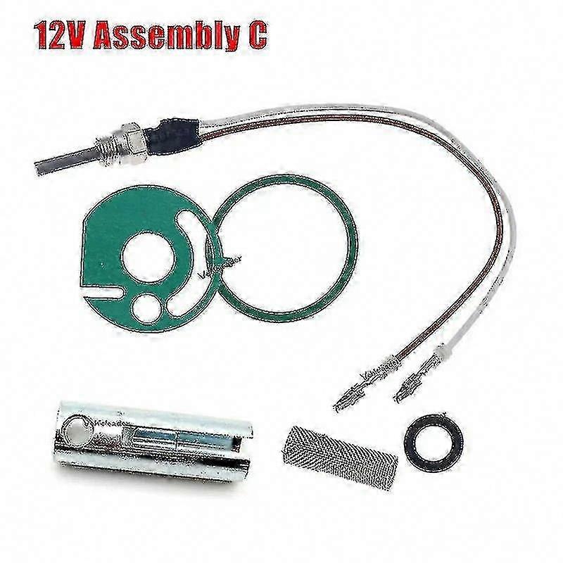 12v/24v Keramik-glühkerze Für Eberspächer Hydronic D4wsc/d5wsc Heizgeräte, Set Mit Dichtung, Sieb Und Schraubenschlüssel, Teilenummer 252106011000
