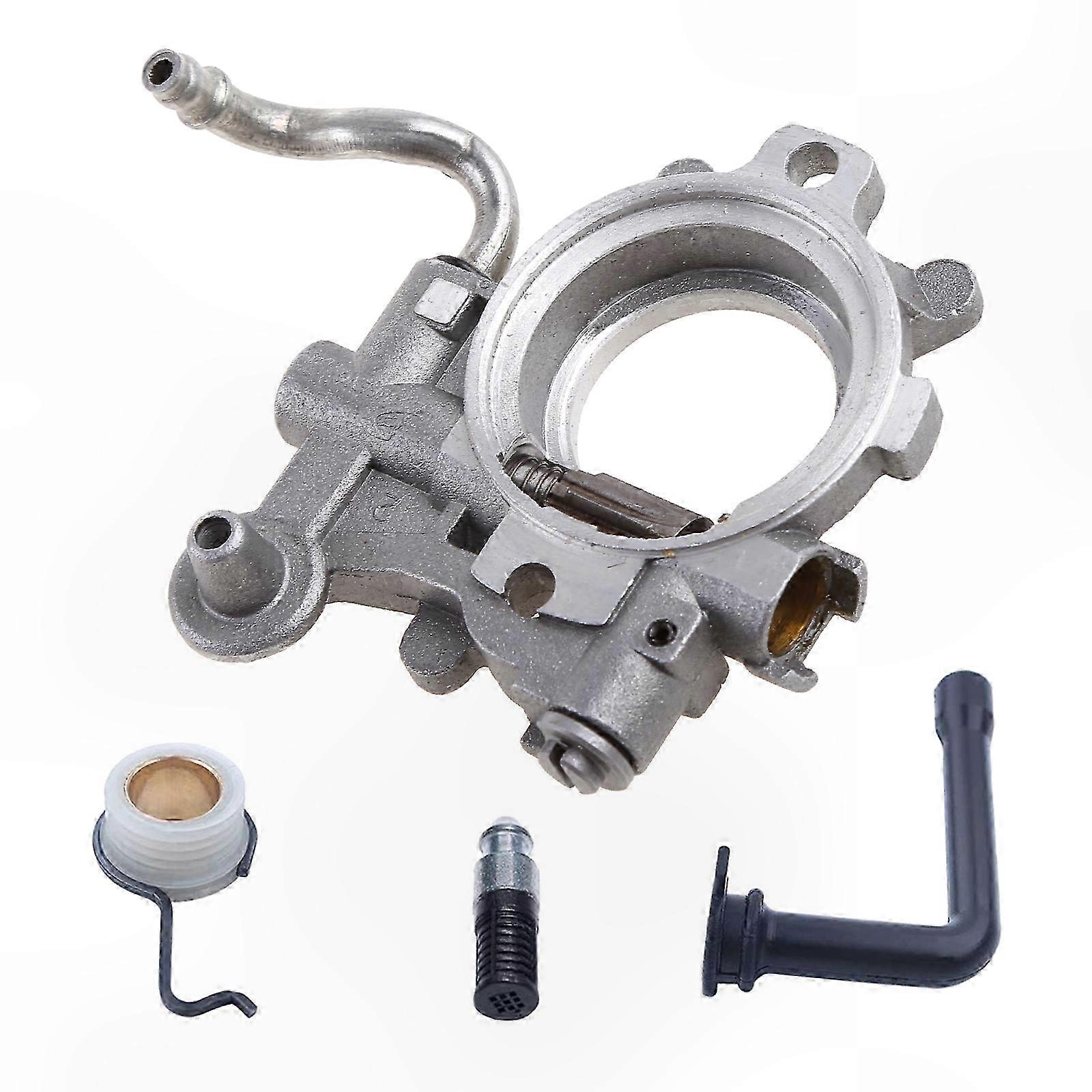 Reparatursatz Für Kettensägenölpumpe Für Modelle 044 Ms440 – Schneckenrad, Feder, Saugschlauch, Filter Und Kappe Enthalten 1128 640 3205