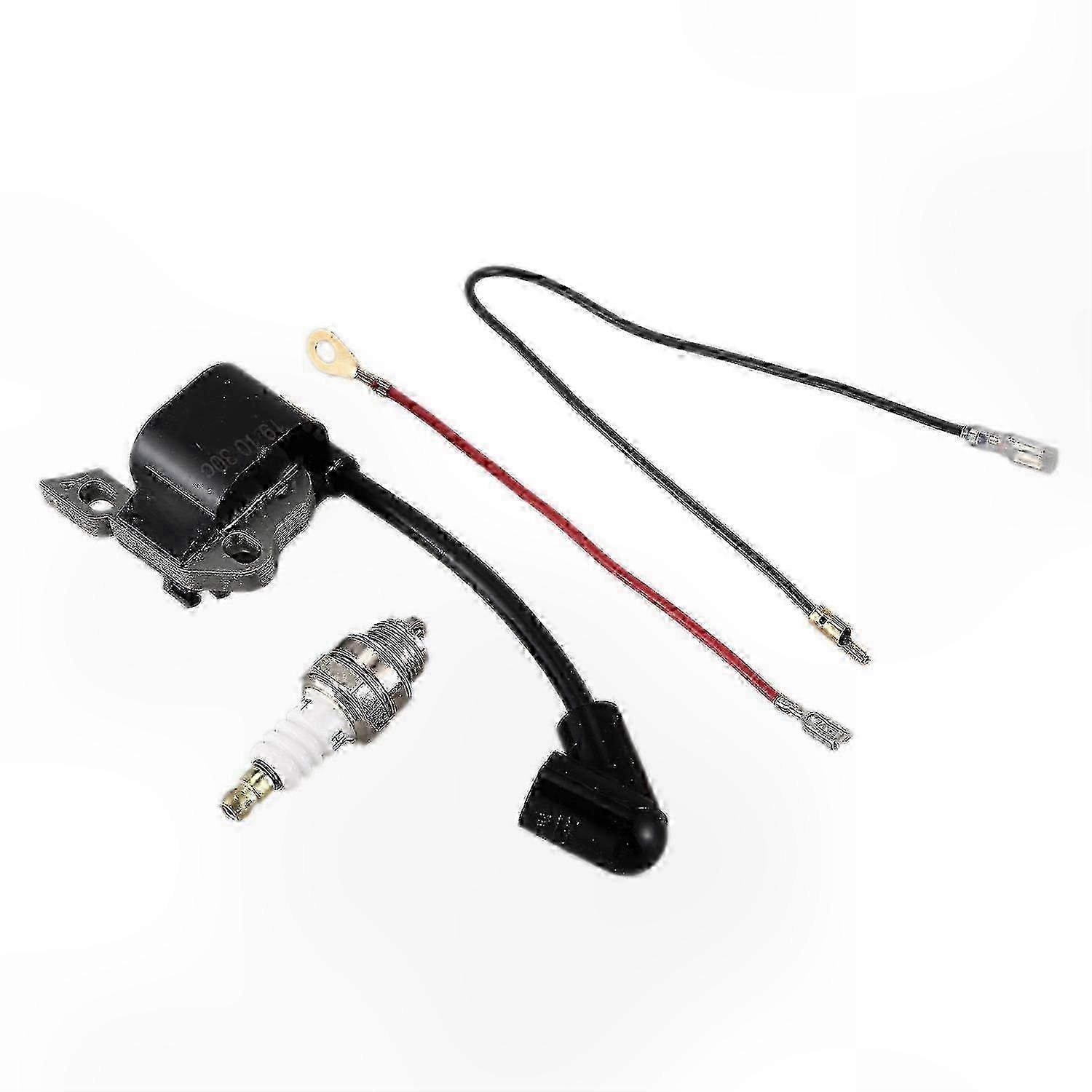 Zündkerze Mit Kabel Für Ms170 Und Ms180 Kettensägen, Neue Induktionsspule, Kompatibles Ersatzteil, Motorreparaturset, Zuverlässige Zündung, Gartengerät, Erstausrüsterqualität