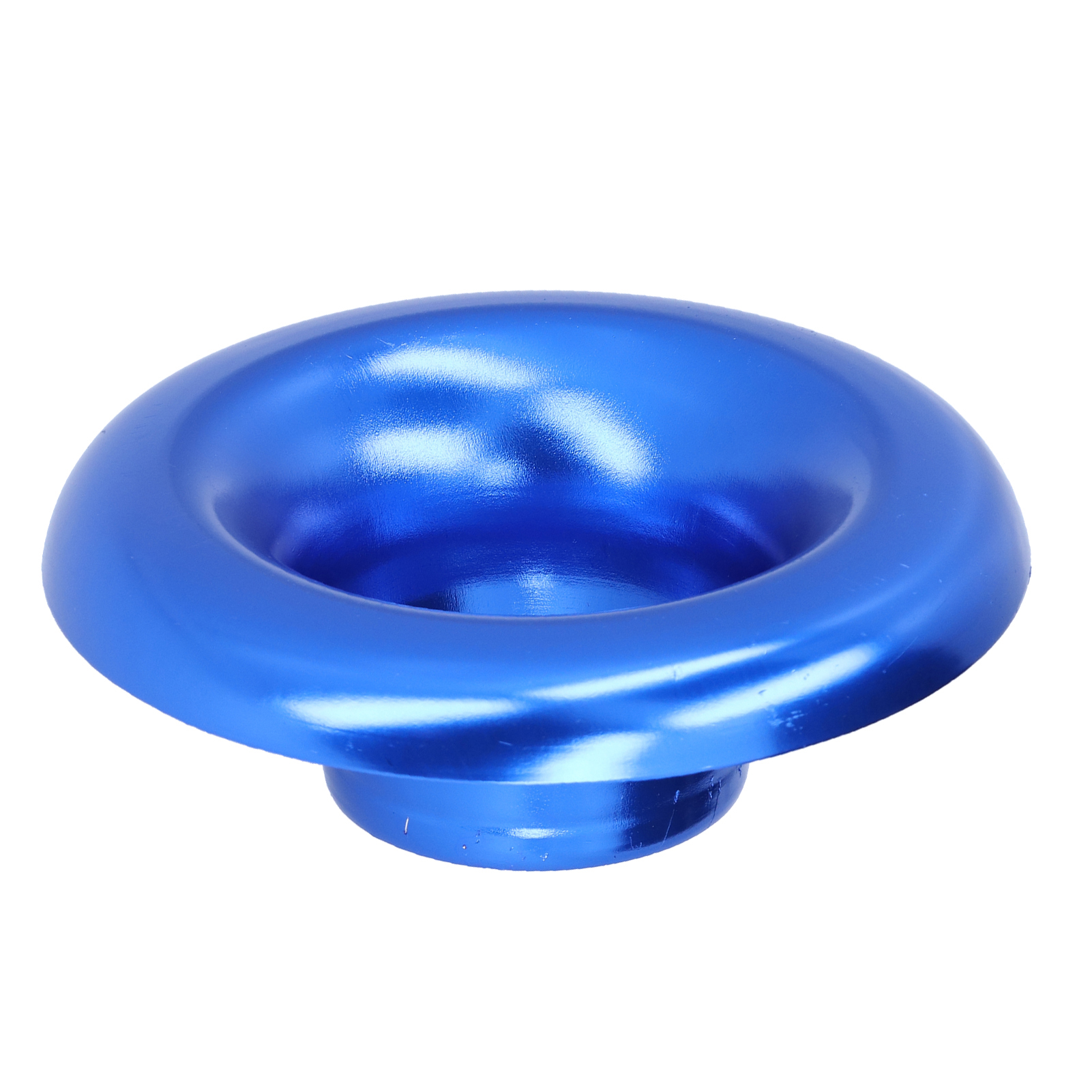 3,5-zoll-kaltluftansaugadapter, Turbo-kegel, Cnc-gefrästes Aluminium, Blau, Auto-tuning-zubehör