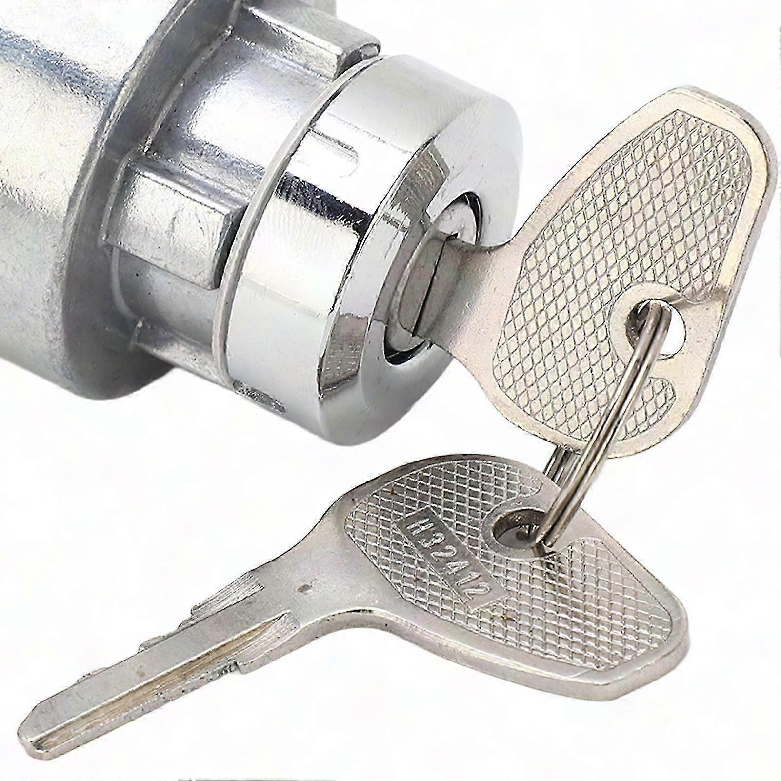 Traktor-starterschalter 66021 55140, Aluminiumlegierung, Mit 2 Schlüsseln, Ersatz Für Kubota M4030 M4700, Hochleistungs-zündschalter.