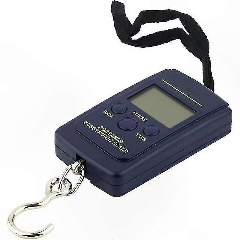Elektronische Reisewaage Mit Haken Bis 40 Kg Tragkraft, Zum Angeln Und Wiegen Von Gepäck, Präzises Tragbares Dynamometer.