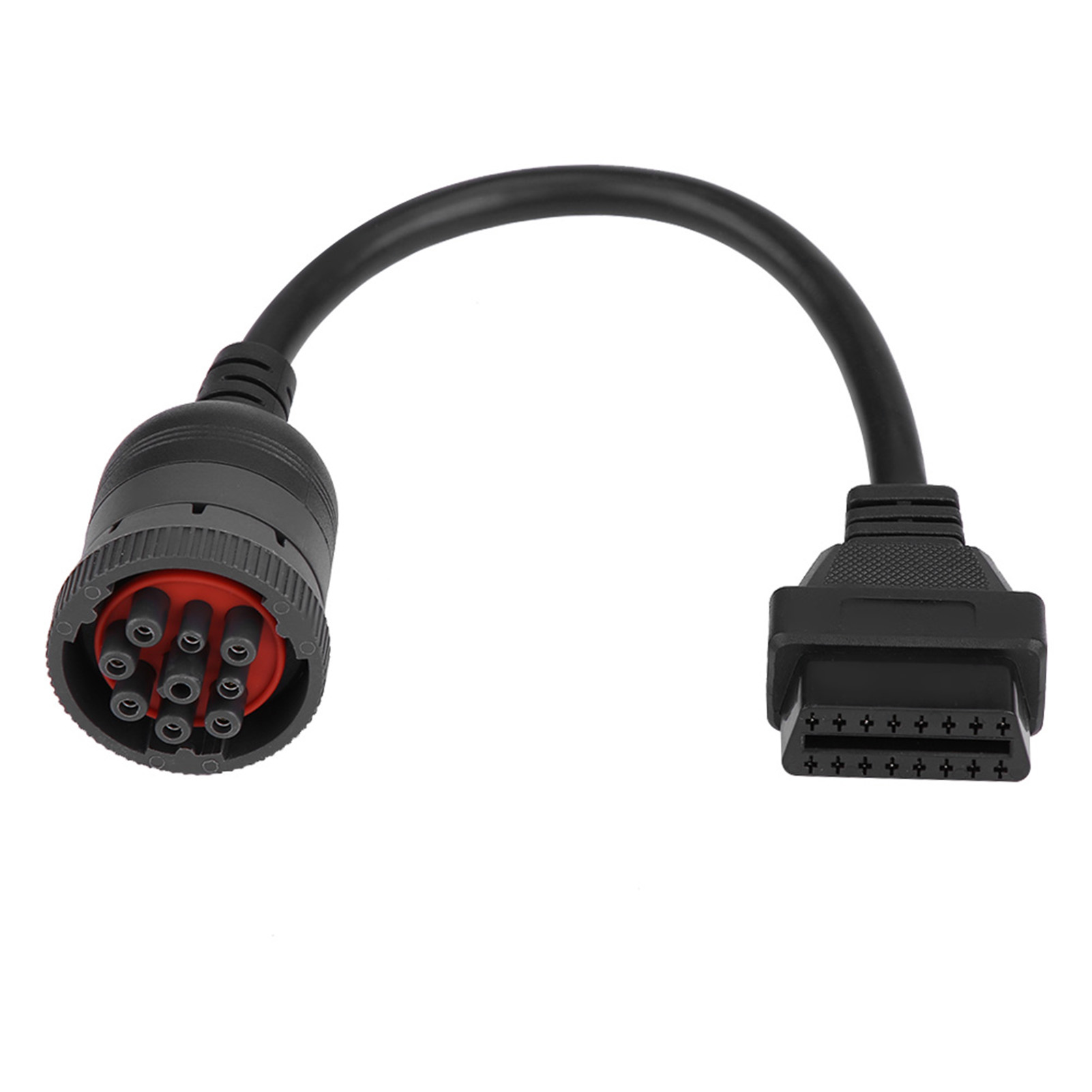 Obd2 16-poliger Buchsenstecker Auf 9-poligen Diagnosekabeladapter Für Kfz-scanner