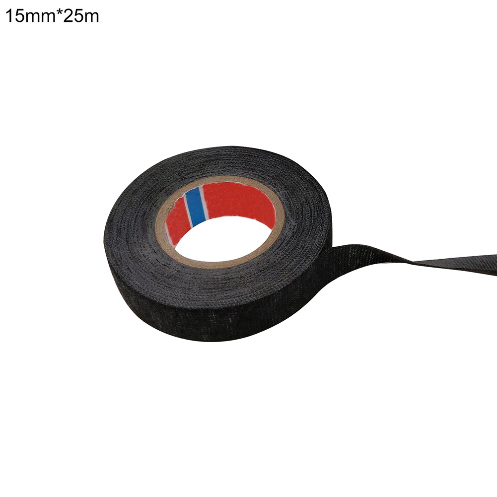 Flammhemmendes, Nicht Entflammbares Samt-isolierband Für Kraftfahrzeuge, Selbstklebend, 15 Mm X 25 M