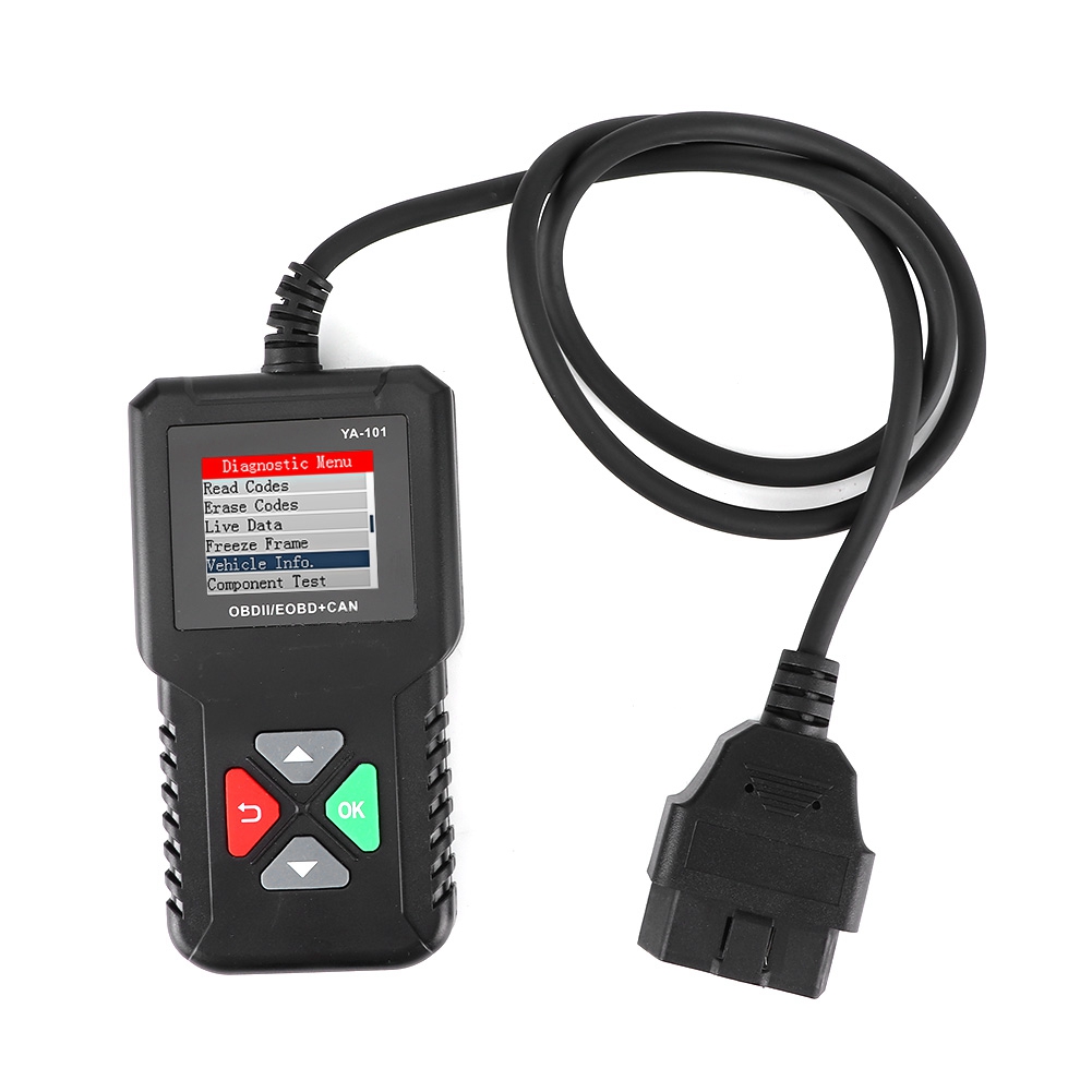 Obd2 Eobd Ya101 Fehlercode-lesegerät, Kfz-diagnosegerät Mit Kabel
