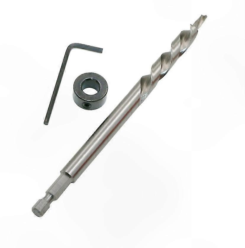 9,5 Mm 3/8" Lampenbohrer-set Für Bohrmaschinen, Hss-schnellbohrer Mit Zubehör, Professionelles Bohrset, Holzbearbeitungswerkzeuge, Komplettset, Präzision Und Langlebigkeit