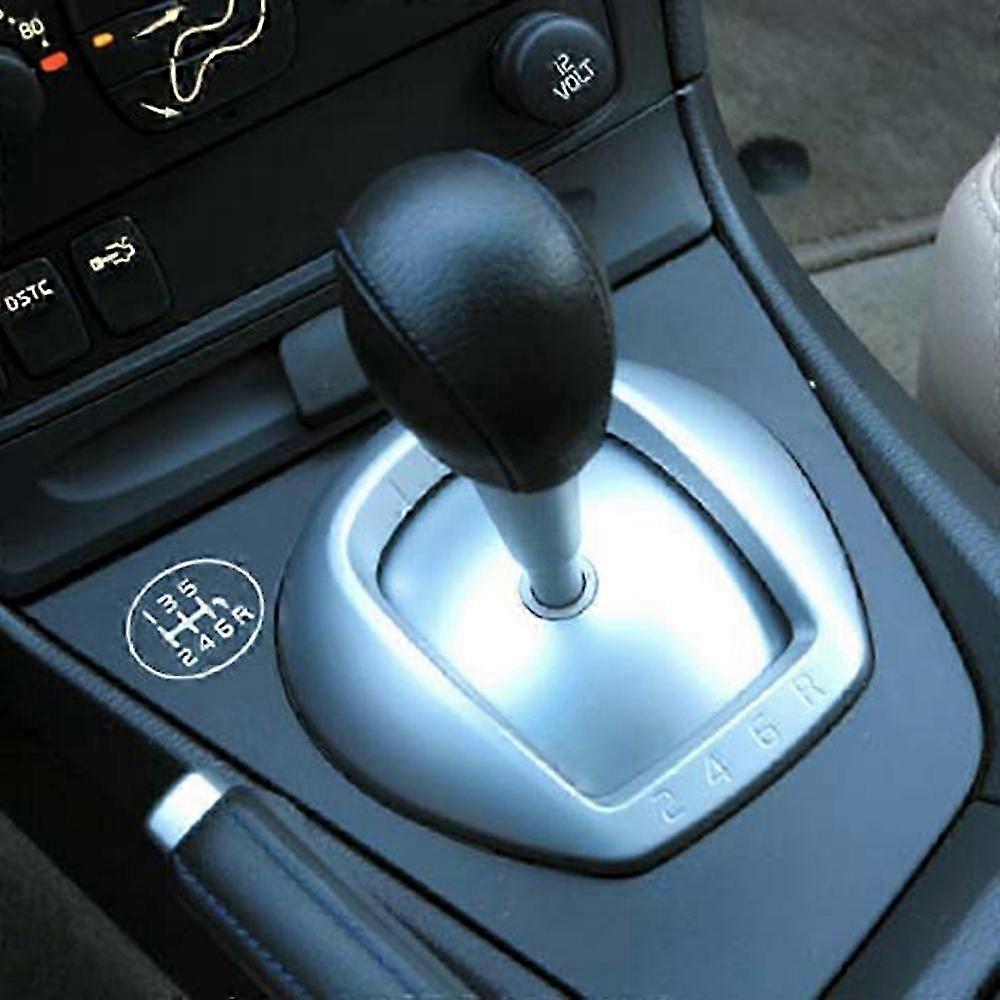 Schaltknauf Aus Pu-leder Für Volvo S60 V70 S60r V70r – Ersatz-schalthebelgriff, Schaltkugel Für Den Fahrzeuginnenraum