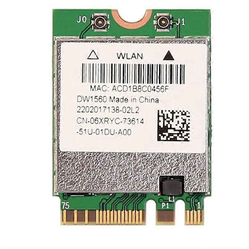 Bcm94352z Dw1560 M.2 Wlan-karte, Drahtlosadapter Für Laptops, Dualband, Integriertes Bluetooth, 802.11ac, Pc-kompatibel
