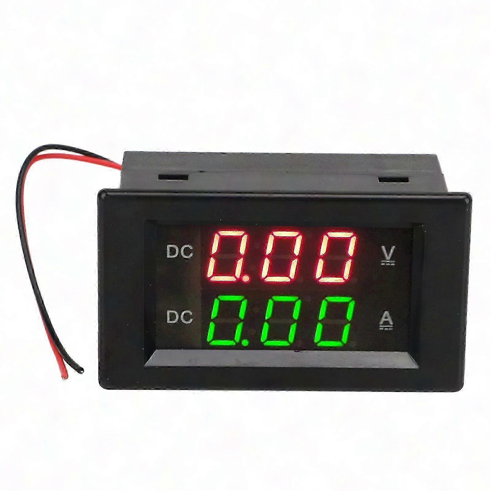 Digitales Voltmeter/amperemeter 0–600 V/0–99,9 A Ac/dc, Spannungs- Und Strommesser, Präzise Led-anzeige, Für Industrie Und Haushalt