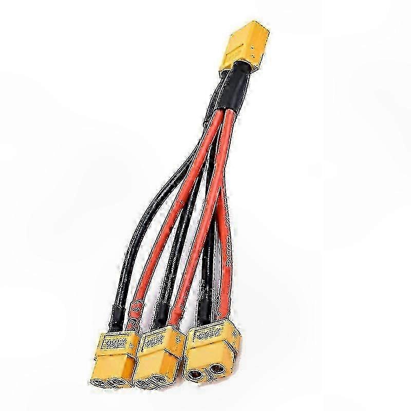 Doppelter Xt60-parallelbatterieanschluss Mit 14awg-silikonkabel, Y-verlängerungskabel Für Stecker Und Buchse