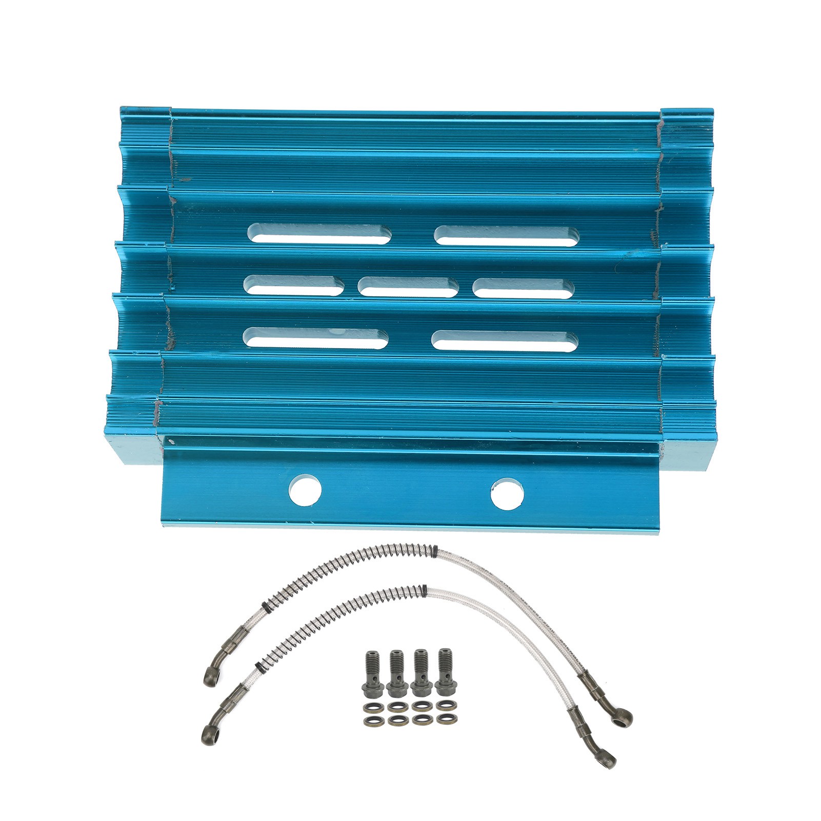 Ölkühler Aus Aluminiumlegierung Für Motorräder, Kompatibel Mit 138 Cm³, 140 Cm³ Und 150 Cm³ Pit Pro Trail-dirtbikes, Motorkühlung, Blau