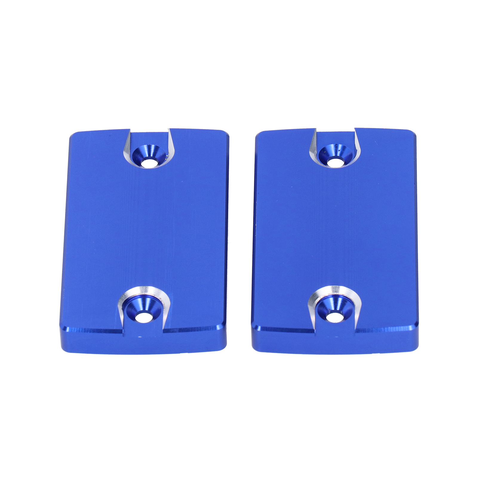 Paar Bremsflüssigkeitsbehälterdeckel Für Vorne Links Und Rechts, Blau, Kompatibel Mit Suzuki Hayabusa Gsx1300r Gsx1400 Dl1000