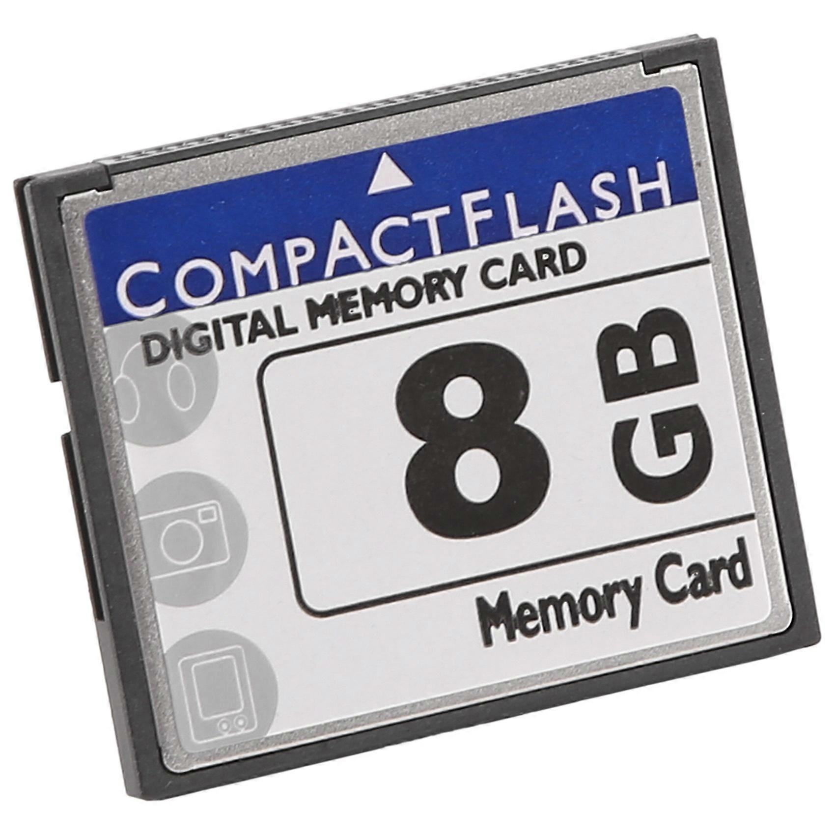 Professionelle 8-gb-compactflash-speicherkarte (blau Und Weiß) – Hohe Geschwindigkeit, Zuverlässig Für Spiegelreflexkameras Und Camcorder
