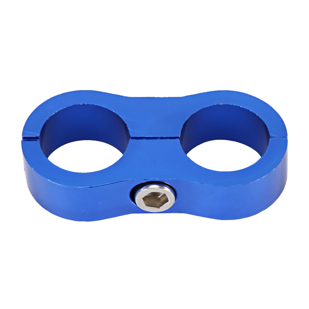 An10 Universal-aluminiumschlauch, Ölrohr-separatorklemme, Auto-tuning-zubehör (blau)