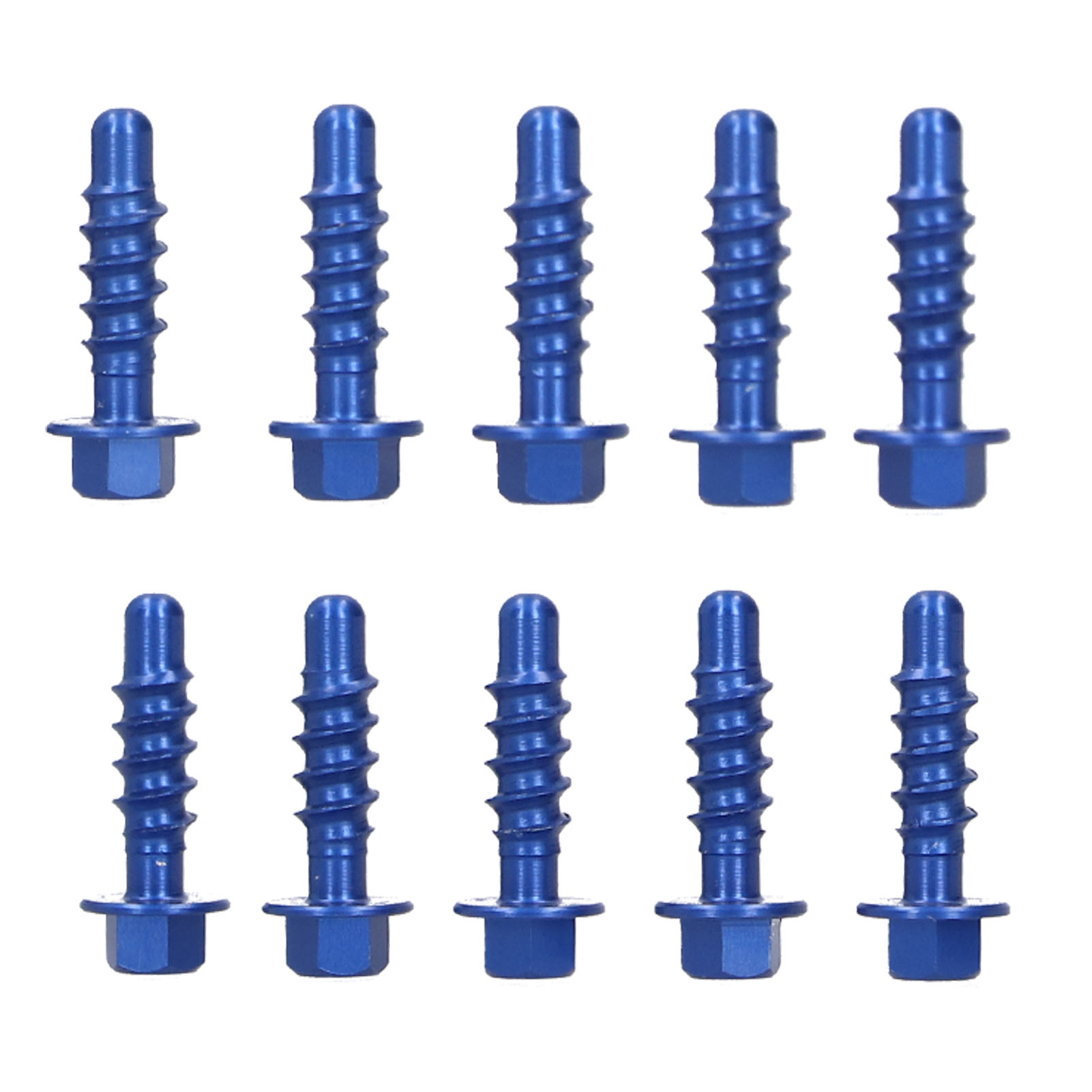 Selbstschneidendes Schraubenset, Blau Eloxiert, Kompatibel Mit 125 150 200 Exc Xc Sxf Excf Xcf 1997-2020
