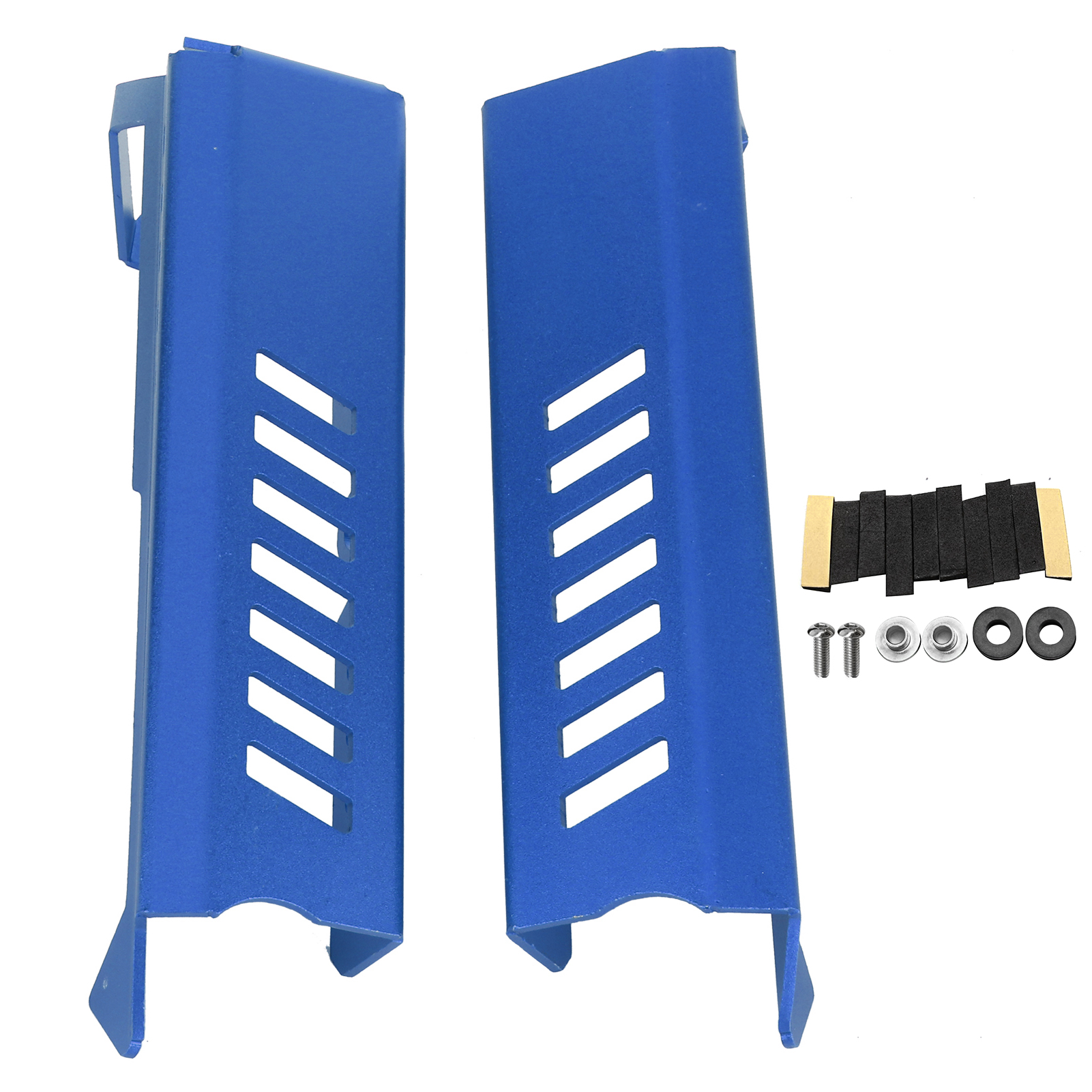 Seitlicher Kühlerschutzgitter Für Motorräder, Paar, Kompatibel Mit Yamaha Mt09 2013-2017, Blau.