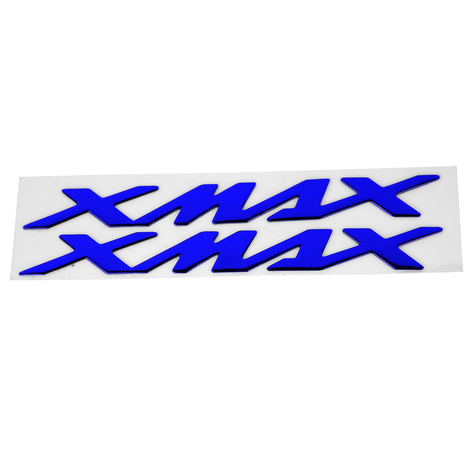 Paar 3d-emblem-aufkleber Für Xmax 125 250 400 Motorrad (blau)