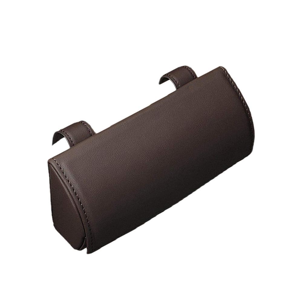Brillenetui Für Die Sonnenblende Im Auto, Organizer Für Sonnenbrillen, Sonnenblendenzubehör, Aufbewahrungsbox Für Damen Und Herren, Braun, Einheitsgröße.