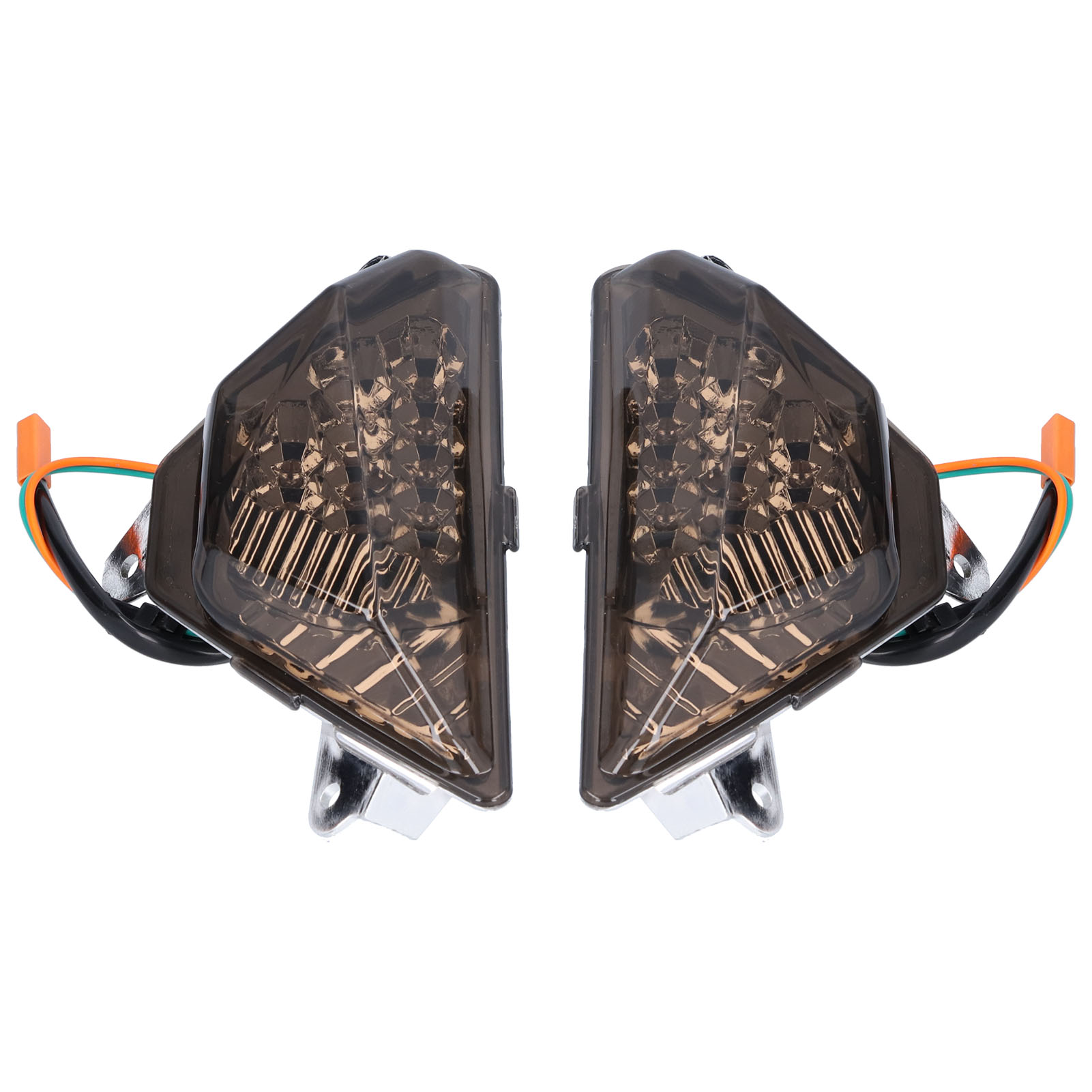 2 Stück Ersatz-led-blinker Vorne Links Und Rechts Für Kawasaki Ninja 1000 2017-2021, Braun