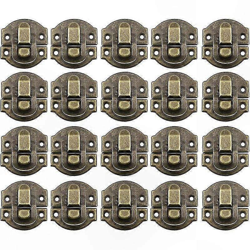 Set Mit 20 Bronzenen Haken, Antik-finish, Robuste Wandbefestigung Zum Aufhängen Von Werkzeugen Und Utensilien, Packung Mit 20 Stück, Klassisches Design, Für Den Innen- Und Außenbereich, Korrosionsbest