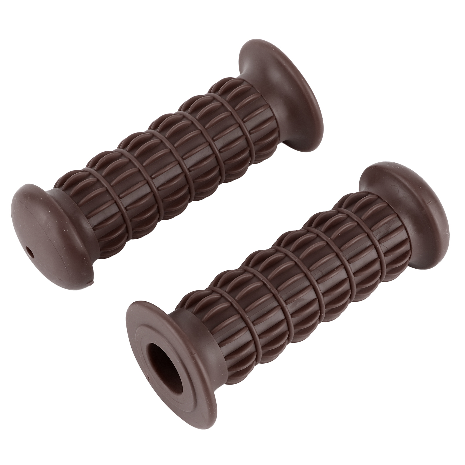Universelle Gummigriffe Für Motorradlenker 22-25 Mm, Dunkelbraun, Rutschfeste Griffe Für Den Lenker.
